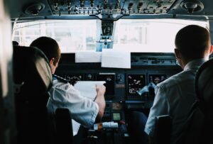 plane cockpit